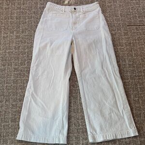 ROLLA'S Off-White High Rise Wide-Leg Jeans Size 31